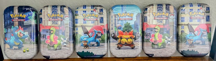 🔥 Pokémon Mini Tins – Factory Sealed – $25 Each 🔥
