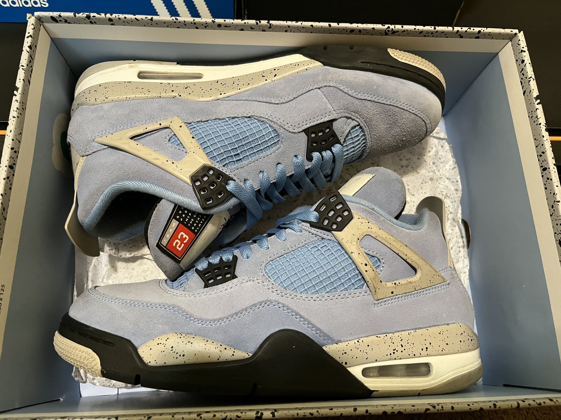 Jordan 4 Retro University Blue Size 10M