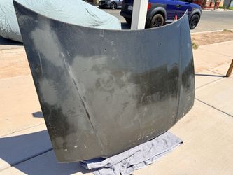 Crx carbon fiber hood
