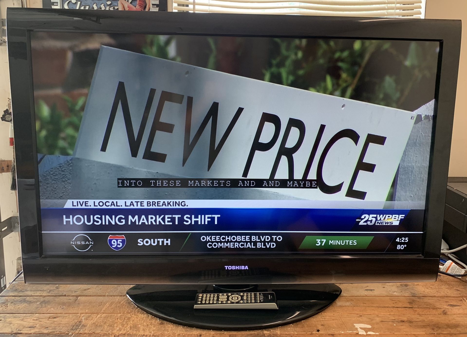 Toshiba 46” 1080p HD LCD TV w/Remote