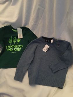 New Baby Boy Sweater And Shirt Christmas Gift