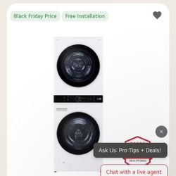 LG WashTower NEW IN THE BOX