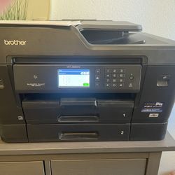 Brother MFC-J6930DW Wide-Format All-in-One Printer – Works Great, Includes Ink & Manuals