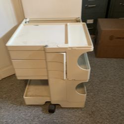 Rolling File Cabinet By  Charette Retails For $300