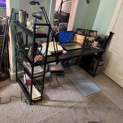 63 In 3 Shelf Desk