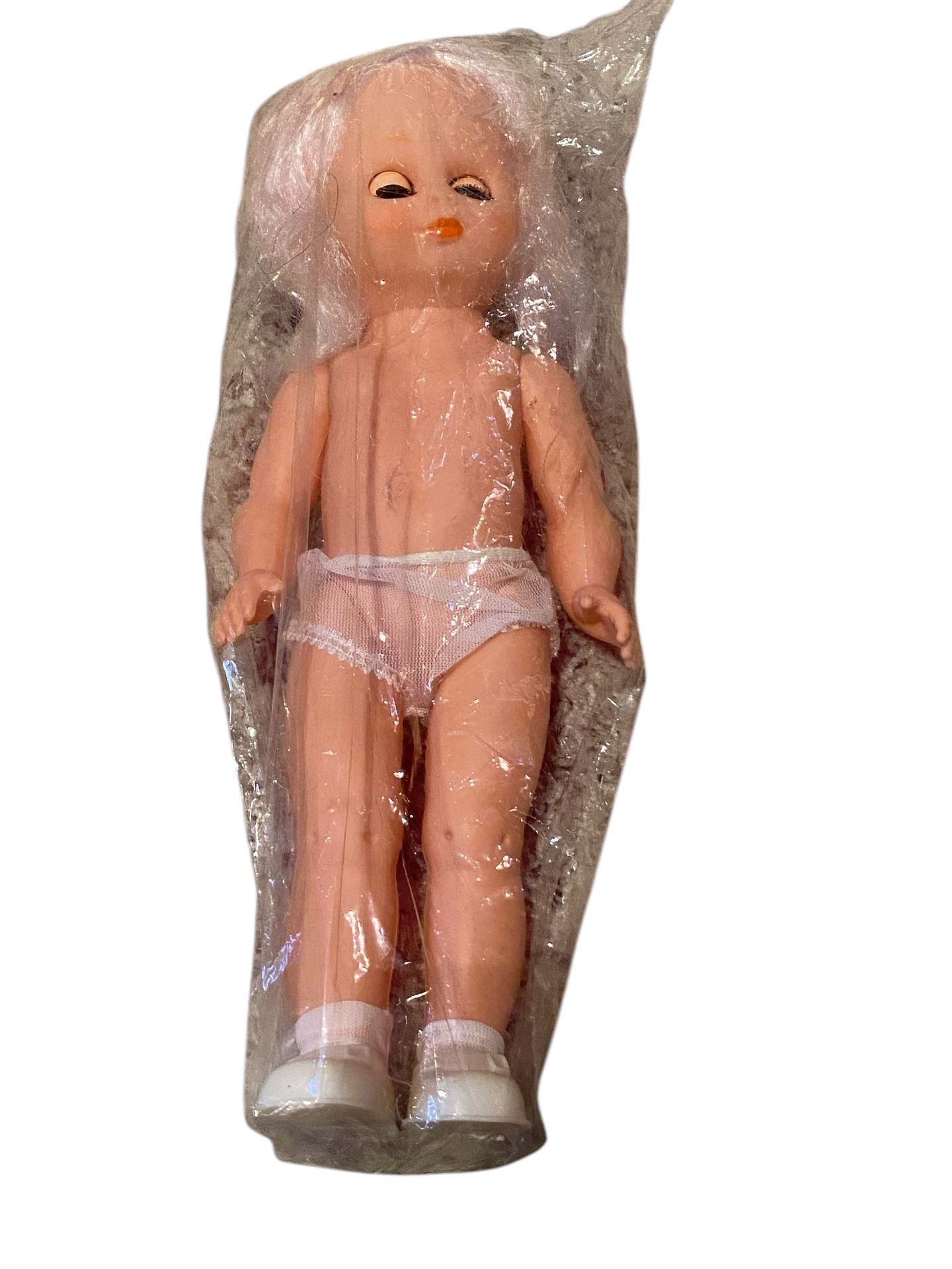 Darice 13.5" Doll Parts Lavender Hair