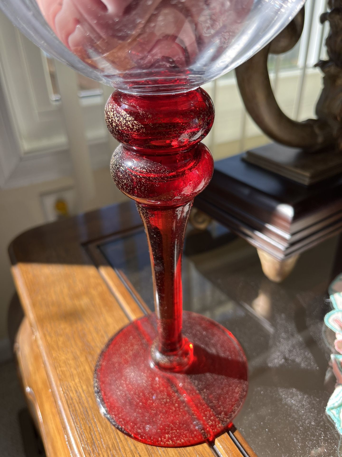 Glass Decorative Candle Holders