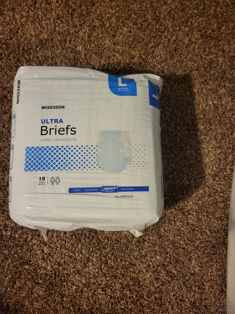 Adult Diapers Size LARGE