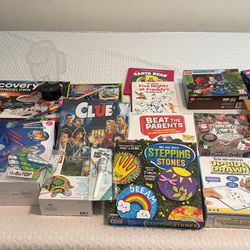 Kids puzzles, crafts legos