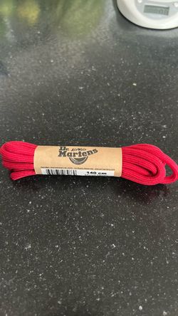 Dr. Marten’s Red Shoelaces