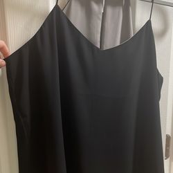 Express size Large black/ grey reversible tank 