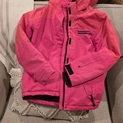 KID'S LIKE NEW PULSE SNOW JACKET PINK SIZE 14/16