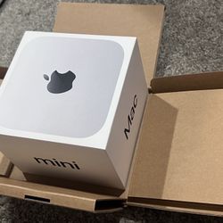 Apple Mac Mini 2024 M4 10-Core CPU 10-Core GPU 16GB 256GB - New & Sealed