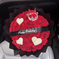 Ramo Buchon Roses Flower Bouquet