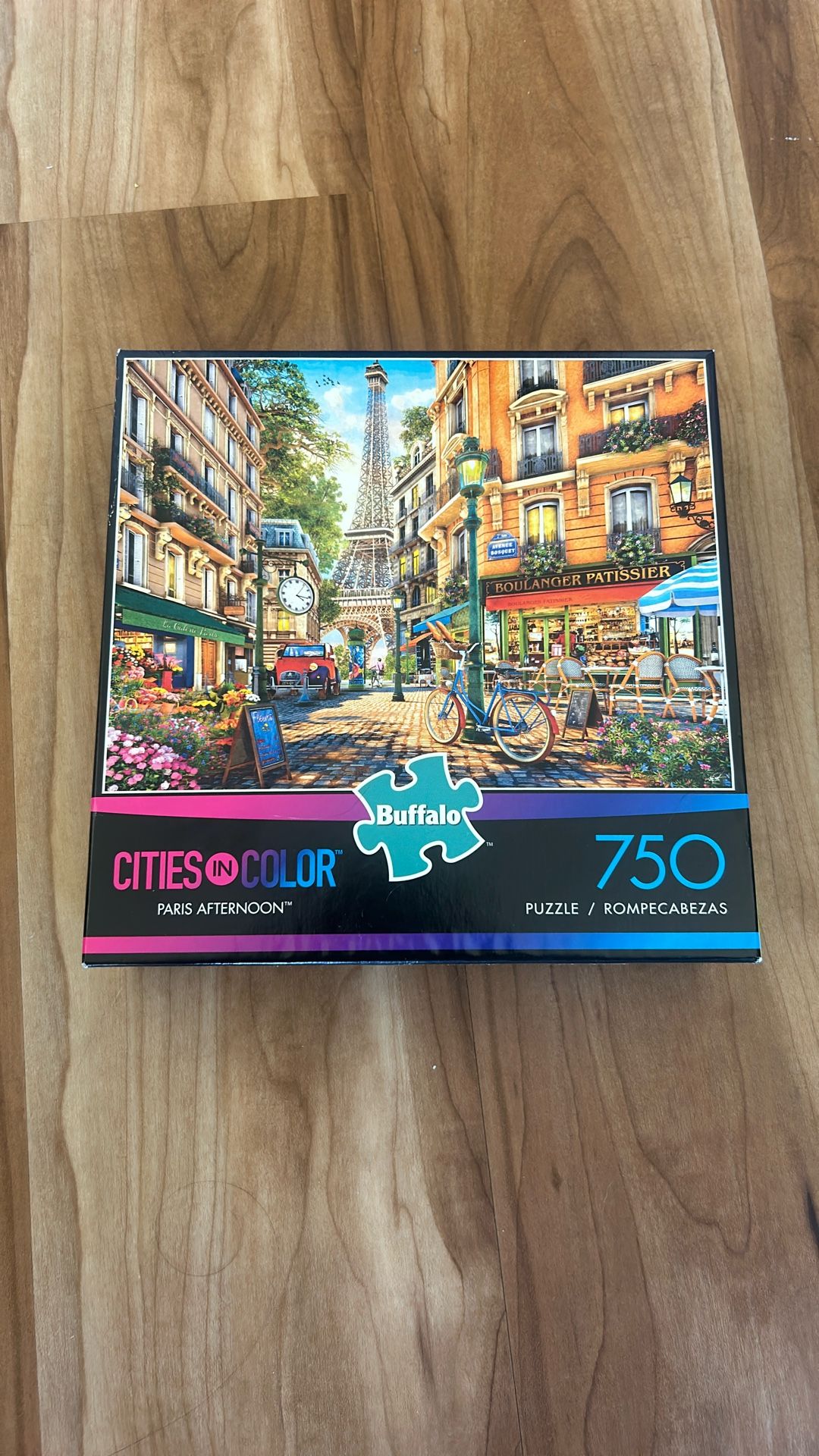 Paris Afternoon Puzzle (750 Pcs) - Buffalo Cities In Color