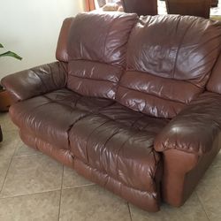 2 Seater Leather Recliner
