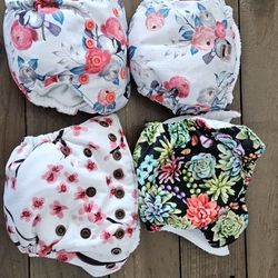 NB all In One THIRSTIES and Lil Joey Cloth Diapers