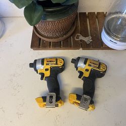 Dewalt 20v Taladros De Impacto Tools Only No Bageria $50 Each Cada 1 Firme Precio 
