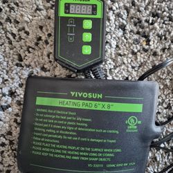 Vivosun heat mat & digital thermostat 