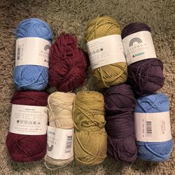 Assorted 100% cotton yarn 