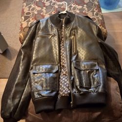 Louis Vuitton Leather Jacket 