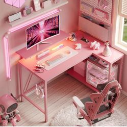 Pink Desk