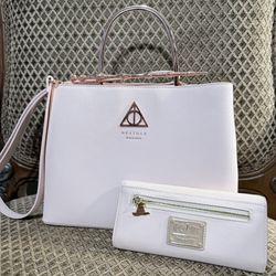 Deathly Hallows Loungefly Purse With Wallet