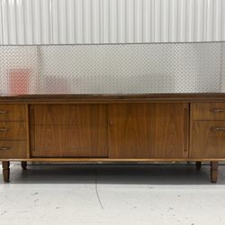 Amazing vintage walnut credenza by Maurice Bailey for Monteverdi Young 