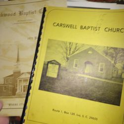 Annuals From Local Churches , Mickey Gilley Guide., 1938 LaFrance Baptist Church 