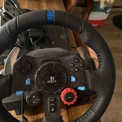 Logitech steering wheel for playstaion