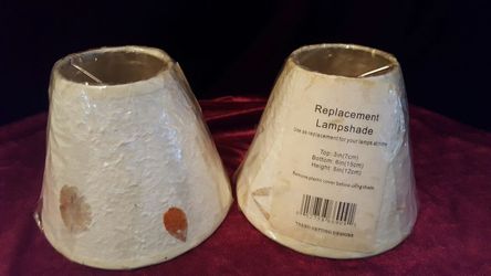 Lampshades set of 2 new