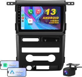 New | Android Car Stereo for Ford F150 2009–2012, 9" Touchscreen, Manual AC｜Amazon Retail $143.99