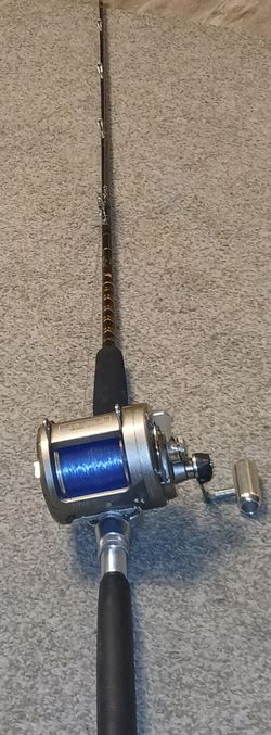 Refurbished like new used TITUS  50  ll level drag 2 speed  on Custom Delux  Custom foam special rollers   Star Rod 6'6 srong Custom made