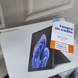 Microsoft Surface Pro 9 13 Inch New- PAYMENTS PLAN AVAILABLE NO CREDIT NEEDED 
