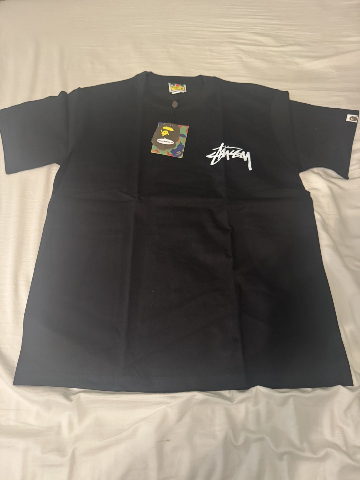 Stussy Bape T Shirt Size Medium