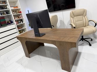 Wooden desk