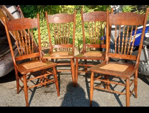 Antique Oak Chairs