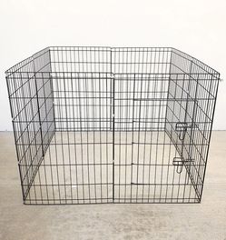Brand New $49 Foldable 36” Tall x 24” Wide x 8-Panel Pet Playpen Dog Crate Metal Fence Exercise Cage