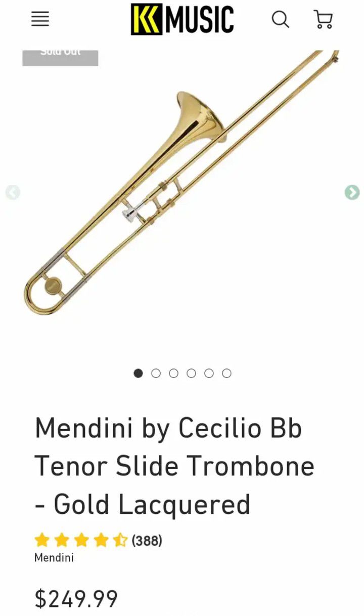 Mendini by Cecilio Trombone ........ CHECK OUT MY PAGE FOR MORE ITEMS