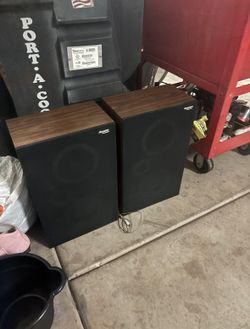 2 Matching Panasonic Thruster Speakers