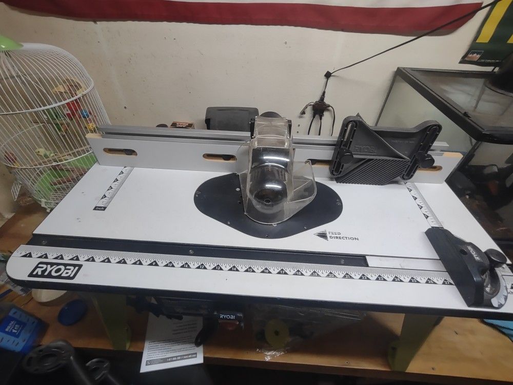Ryobi Router Table With Skil Router