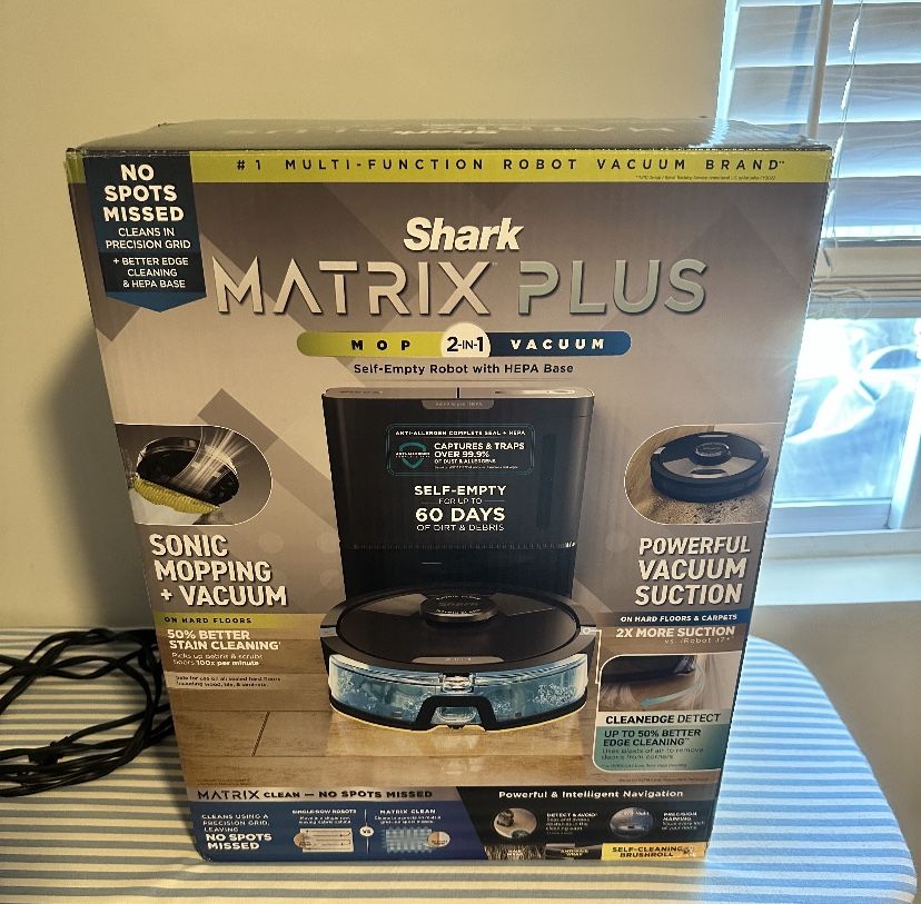 Shark/matrix Plus. 2in1 Mop And Sweep