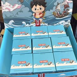 The Monsters X One Piece labubu figurine