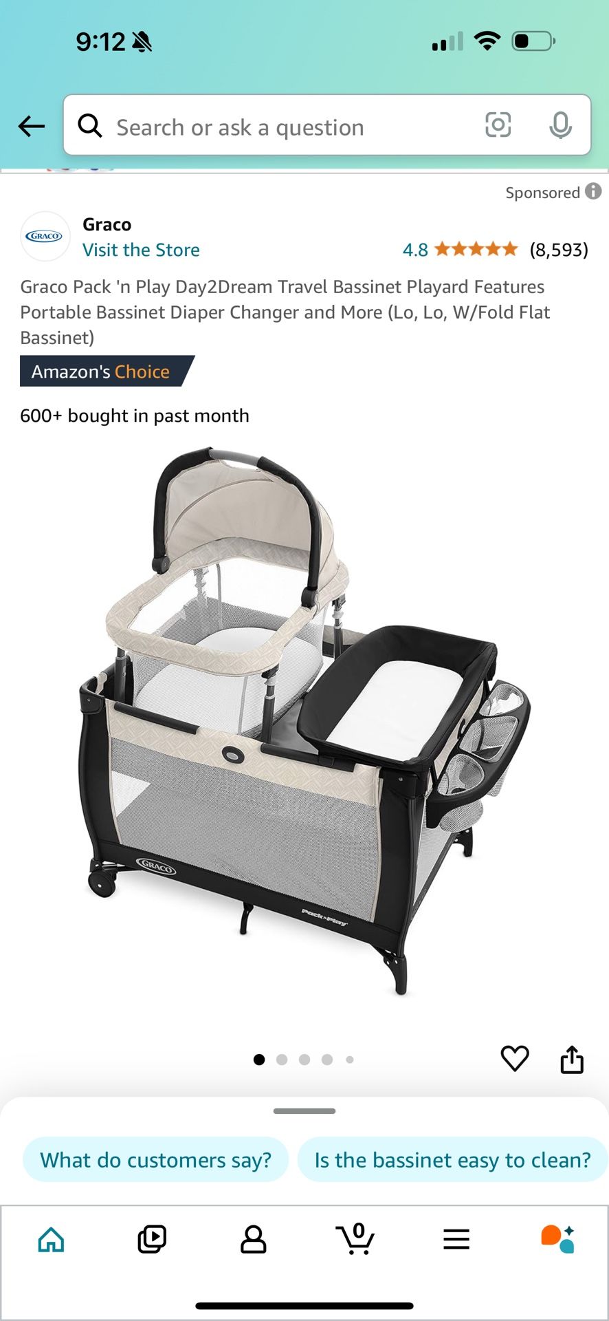 Graco Pack N Play Day 2 Dream