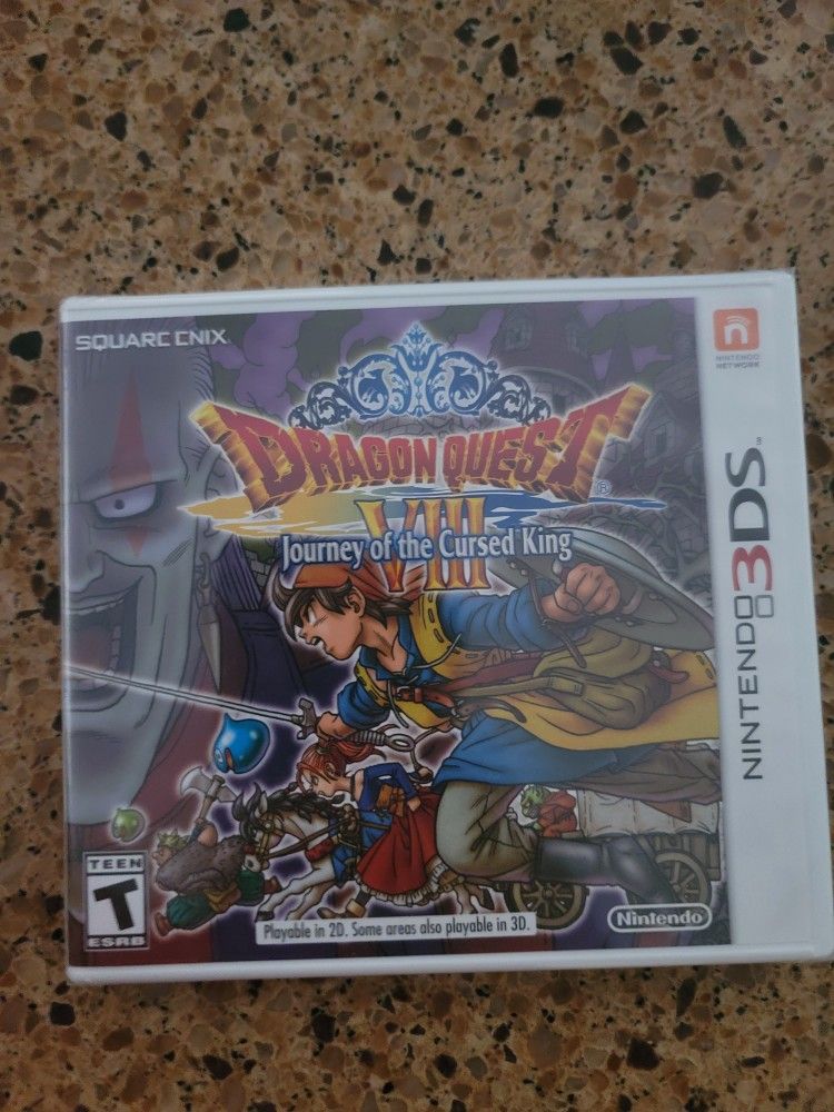 Dragon Quest VIII Journey Of The Cursed King DS **Sealed**
