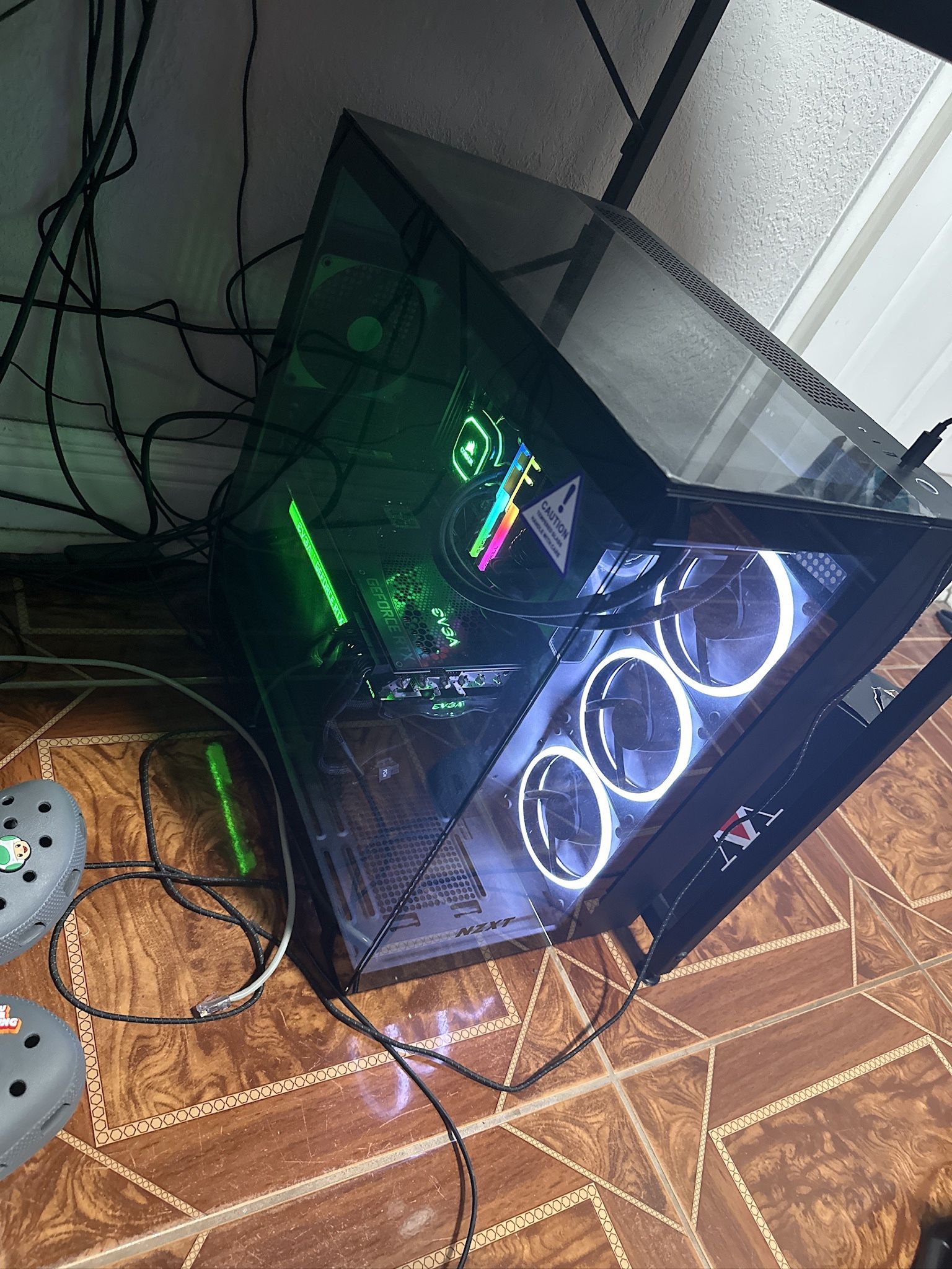 High End Gaming Pc With Monitor