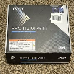 MSI Pro H810i LGA 1851 mini ITX Motherboard
