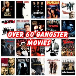 60 Gangster Movies - Over 60 Gangster and Crime Movies on USB Drive