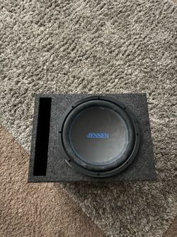 Ported 12in box with Jensen speaker