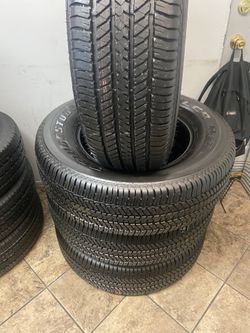 SET BRIDGESTONE DULER 255/70/18 SEMI NEW 95%TREAD LIFE $300 PRICE INCLUDE PROFESSIONAL INSTALLATION AND TAX